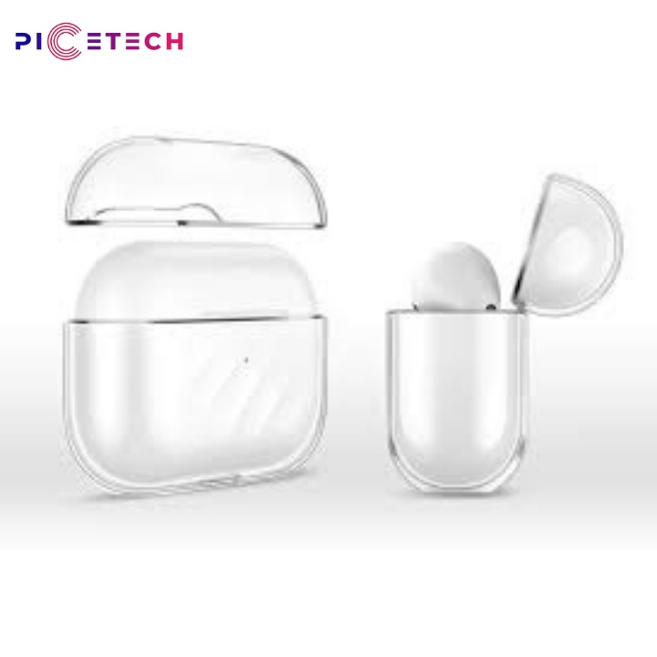 Case vỏ ốp bảo vệ silicon trong suốt dành cho tai nghe TWS PICETECH