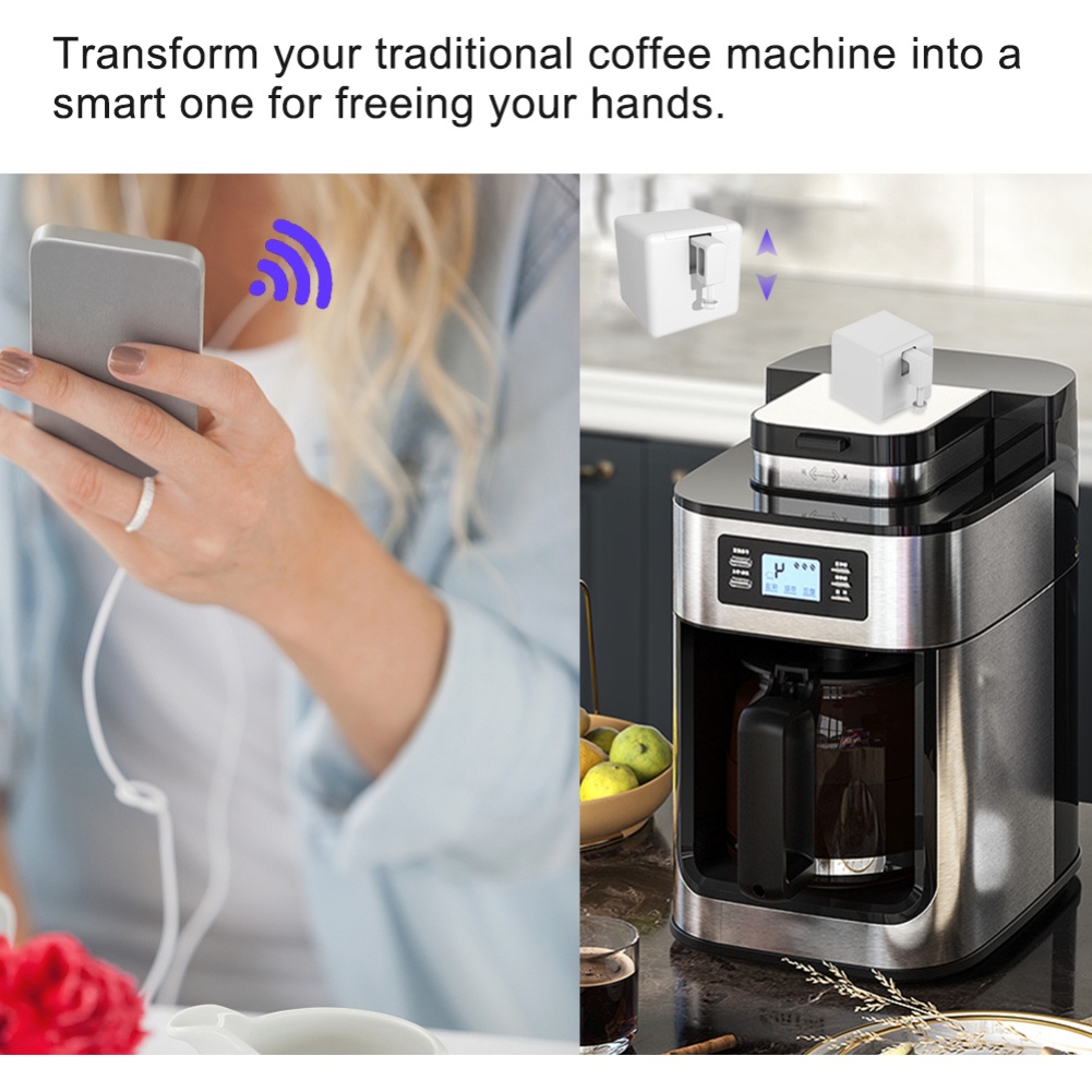 Tuya Bluetooth Thông Minh Fingerbot Schakelaar Bot Knop Pusher Afstandsbediening Nhà Thông Minh Điều Khiển Bằng Giọng Nói Voor Alexa Google Assistent *