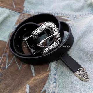 Belt vintage retro, dây nịt, thắt lưng da bản mini
