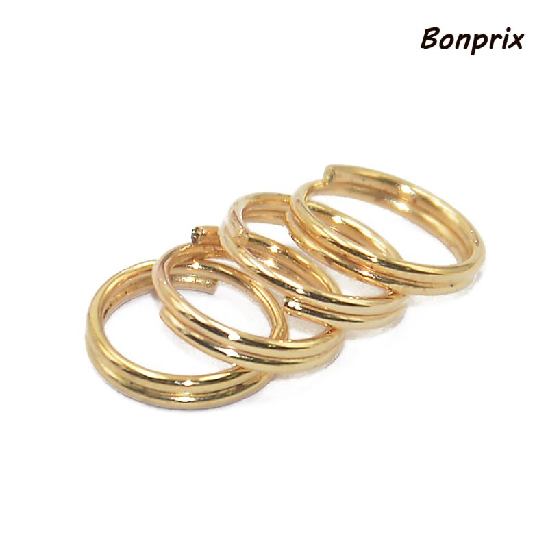 Set 200 Vòng Nối Mạ Vàng 6mm Chuyên Dụng Cho Móc Khóa