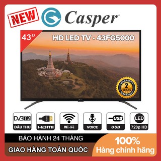 Smart Voice Tivi Casper 43 inch Full HD 43FG5000 43FG5100 Android 9.0, Tìm kiếm giọng nói, Bluetooth - Bảo Hành 2 Năm