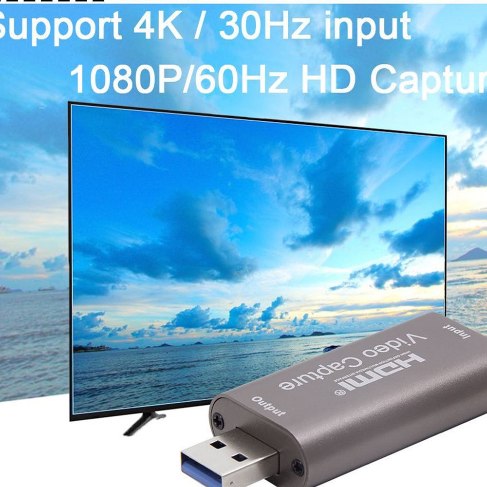 Hộp Thu Tín Hiệu Video Game 1080p / 4k Hdmi Usb 3.0 Cho Máy Tính