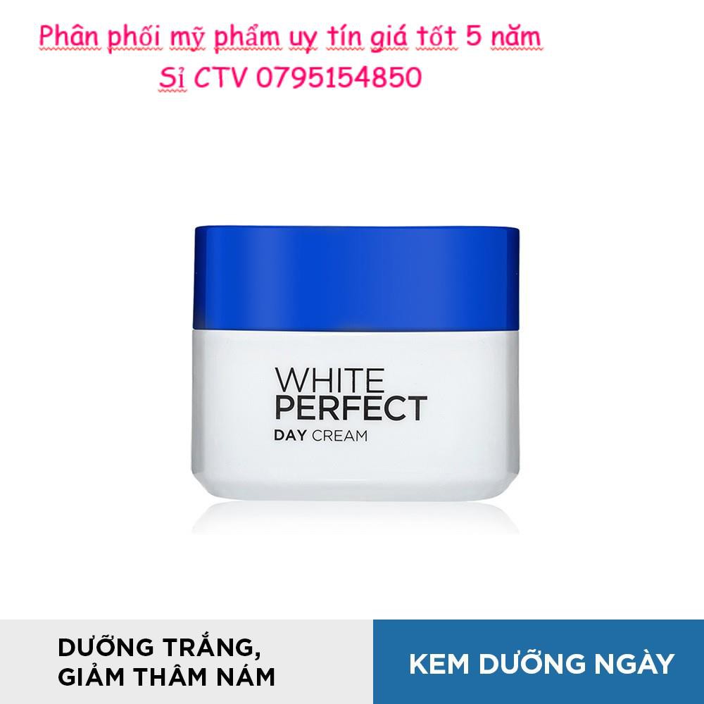 Kem dưỡng trắng da vitamin L’Oreal Paris White Perfect ban ngày SPF17 PA++ 50ml (Kem ngày)