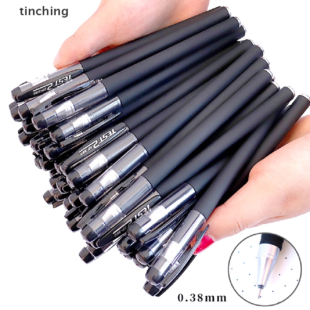Bộ 10 bút bi ngòi 0.5mm 0.38mm chuyên dụng