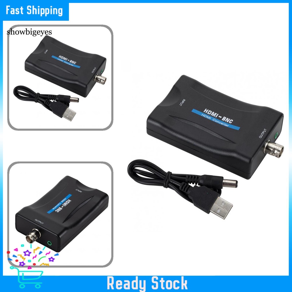 Bộ chuyển đổi video Hdmi sang Bnc có dây cáp tiện lợi