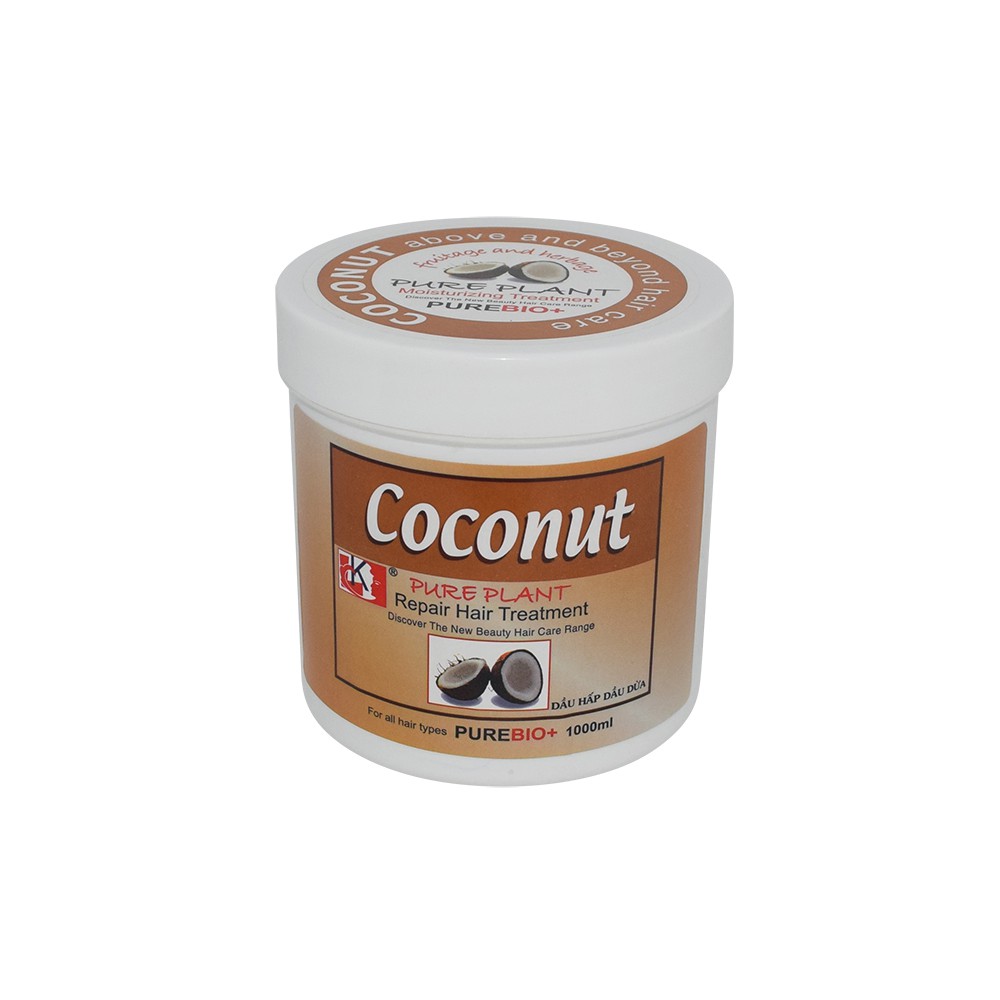 Dầu hấp dưỡng tóc suôn mượt LK từ trái Dừa dung tích 500ml - 1000 ml (Coconut Repair Hair Treatment 500 - 1000 ml)