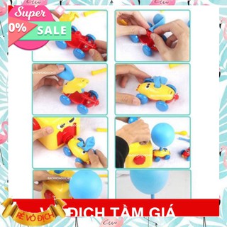 FREESHIP- Đồ chơi 1 xe ô tô thổi bong bóng, xe chạy bong bóng HOT 1 bơm 1 xe