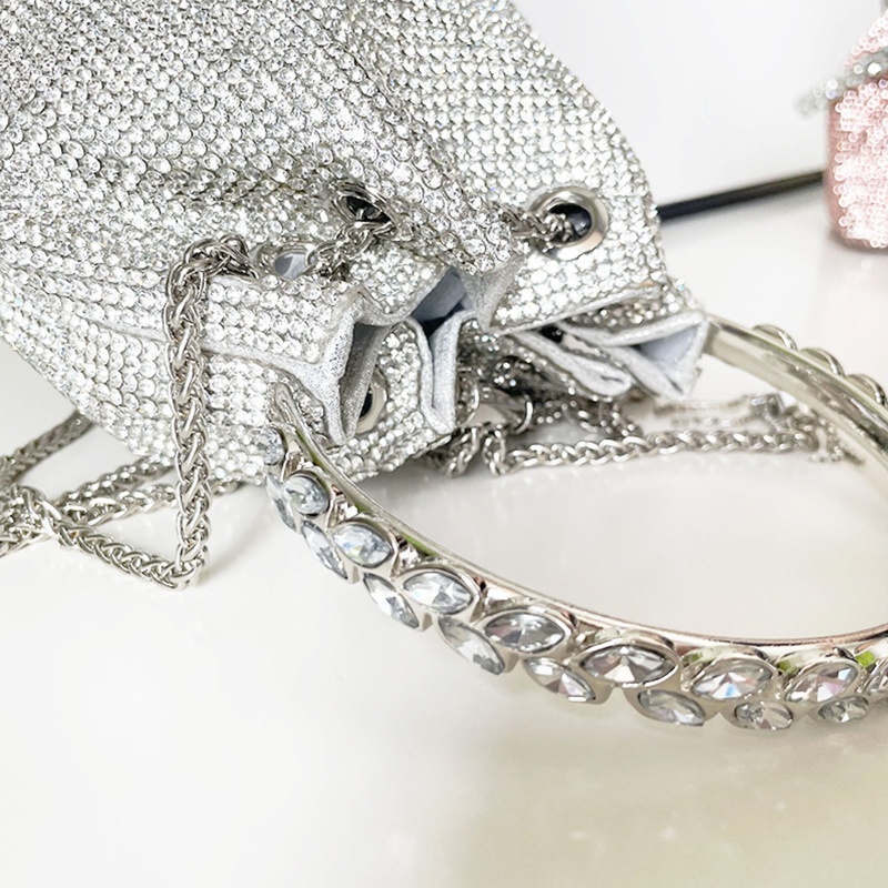 Youyo Ví Cầm Tay Dự Tiệc Đính Đá Lấp Lánh Thời Trang Cho Nữ