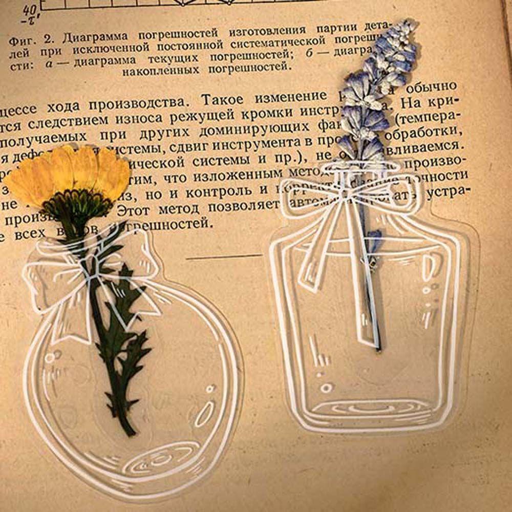 Nhãn Dán PET Trong Suốt Trang Trí Chai Lọ Thủy Tinh