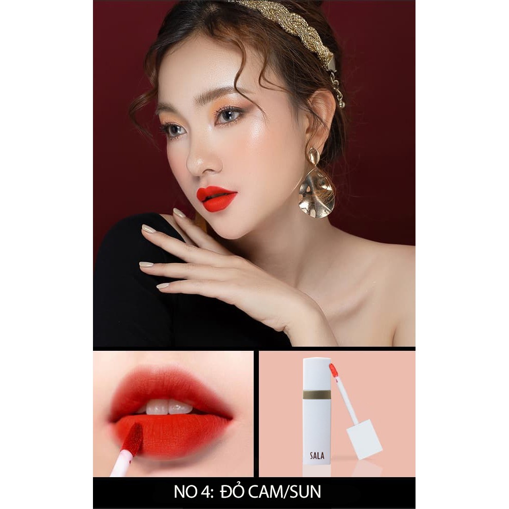 [Son Kem Lì] Son Tint SALA Hàn Quốc Siêu Lì Siêu Mịn Không Trôi (Đủ Màu) | BigBuy360 - bigbuy360.vn