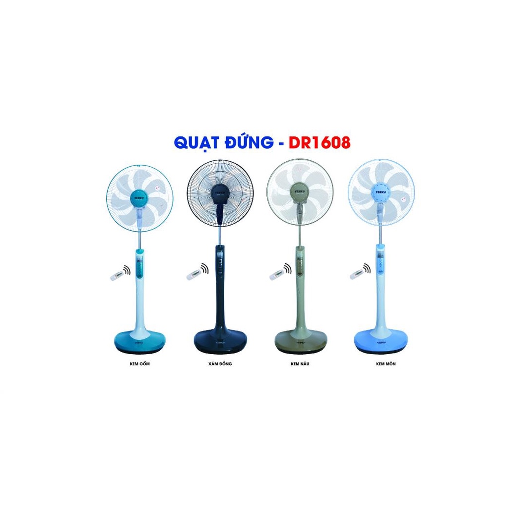 Quạt Đứng Điều Khiển Từ Xa Senko DR1608- BH 12 tháng- HÀNG CHÍNH HÃNG