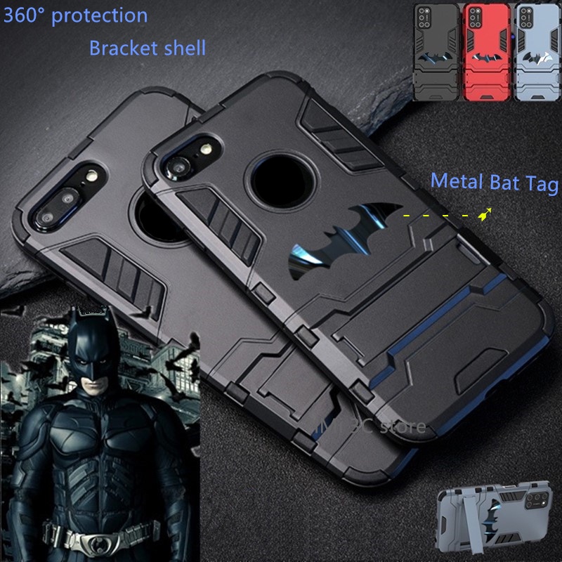 Ốp Điện Thoại Cứng Chống Sốc Kèm Giá Đỡ Cho IP 5 6 6S 7 8 11 Plus X XR XS Max Pro 12 13