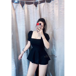 Set áo peplum+quần short