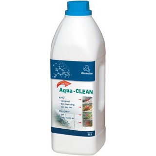 Aqua CLEAN - Khử váng bọt, kim loại nặng, ổn định pH cho ao tôm, chai 1lit, Vemedim