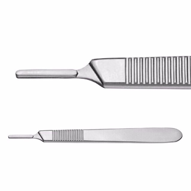 CÁN DAO Y TÊ SỐ 3 , 4 INOX CAO CẤP dao mổ khám dao dán đề can dán