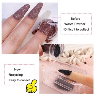khay đựng bột, đá rắc phụ kiện nail