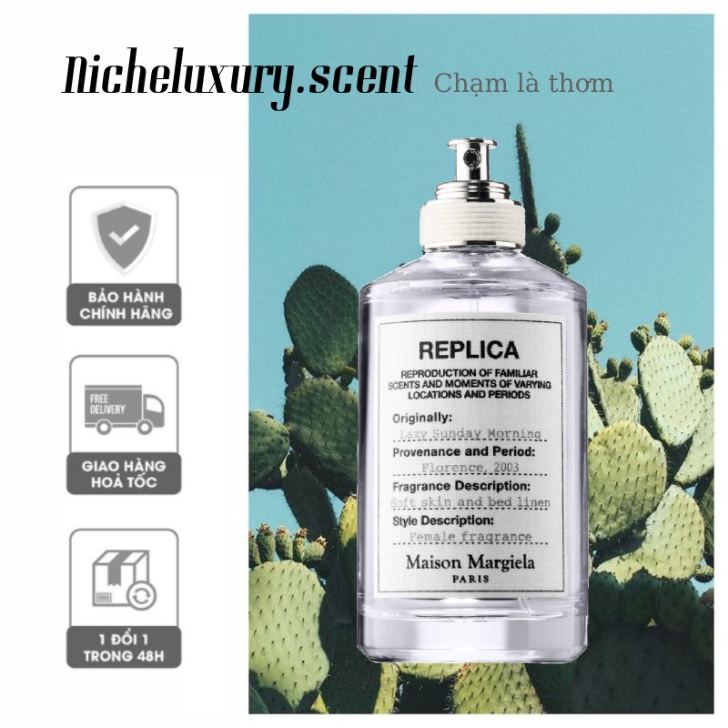🅽🅸🅲🅷🅴 - Nước hoa unisex Replica Lazy Sunday Morning - 10ml
