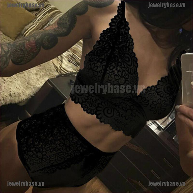 Bộ Đồ Lót Ren Quyến Rũ Dành Cho Nữ