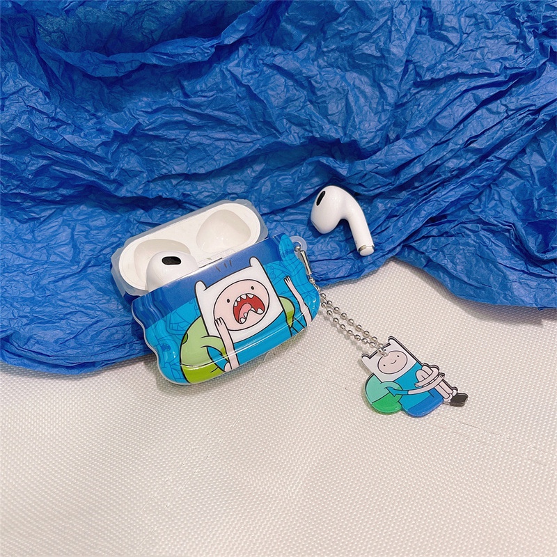 Ốp case vỏ airpods 1 2 3 pro pro 2 bao đựng tai nghe không dây Finn BMO Adventure