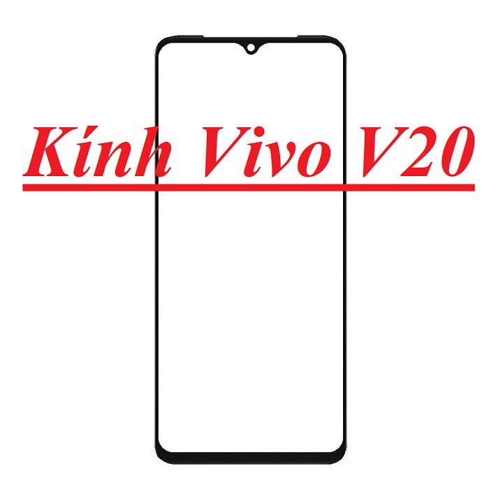 🌟 Kính Ép Vivo V20 2020 🌟 Mặt Kính Màn Hình Vivo V20 2020 Thay Thế, Ép kính Zin New