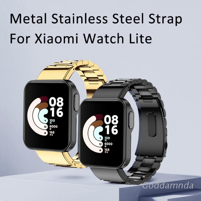Dây đeo thay thế cho đồng hồ thông minh Mi Watch Lite bằng thép không gỉ