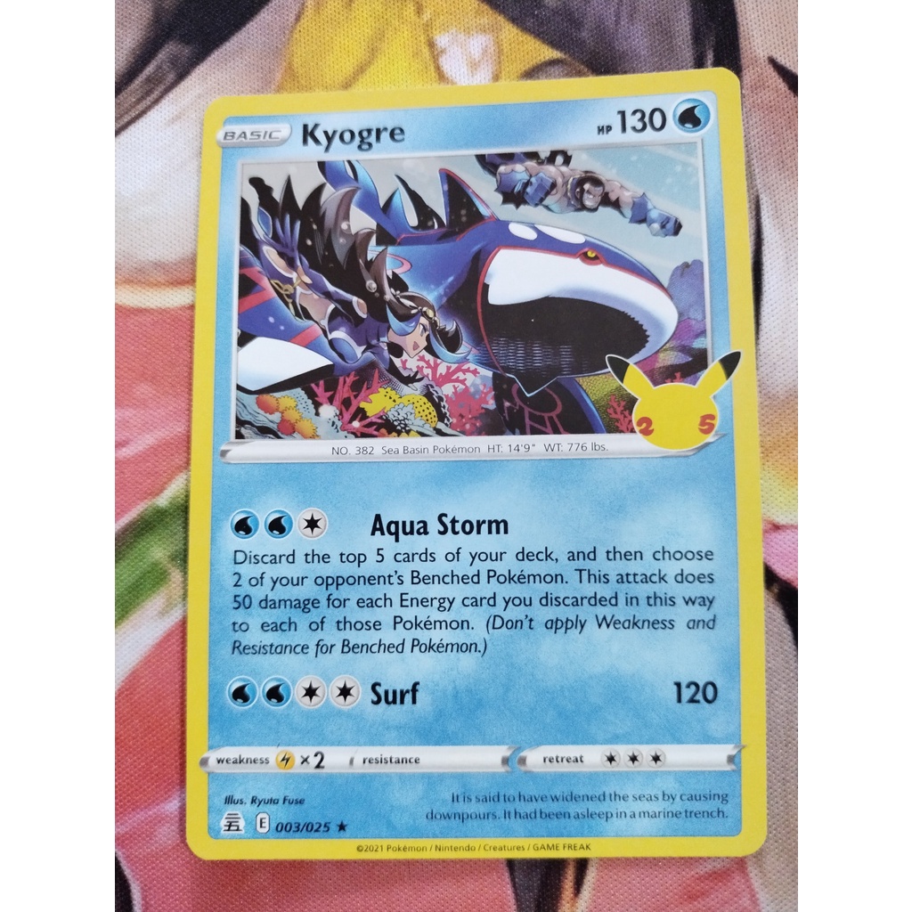 [Luffy TCG Shop] Thẻ bài pokemon huyền thoại kỷ niệm 25 năm