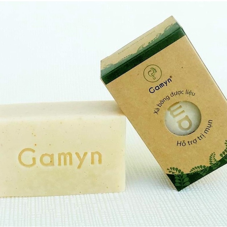 Xà bông tắm GAMYN dược liệu RỬA SẠCH MỤN 100gr