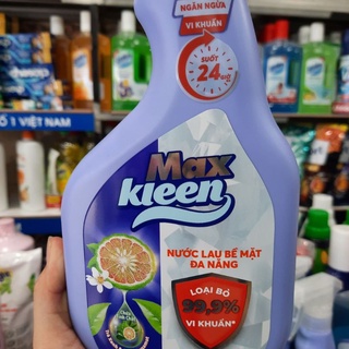 Nước lau bề mặt đa năng Maxkleen 520ml