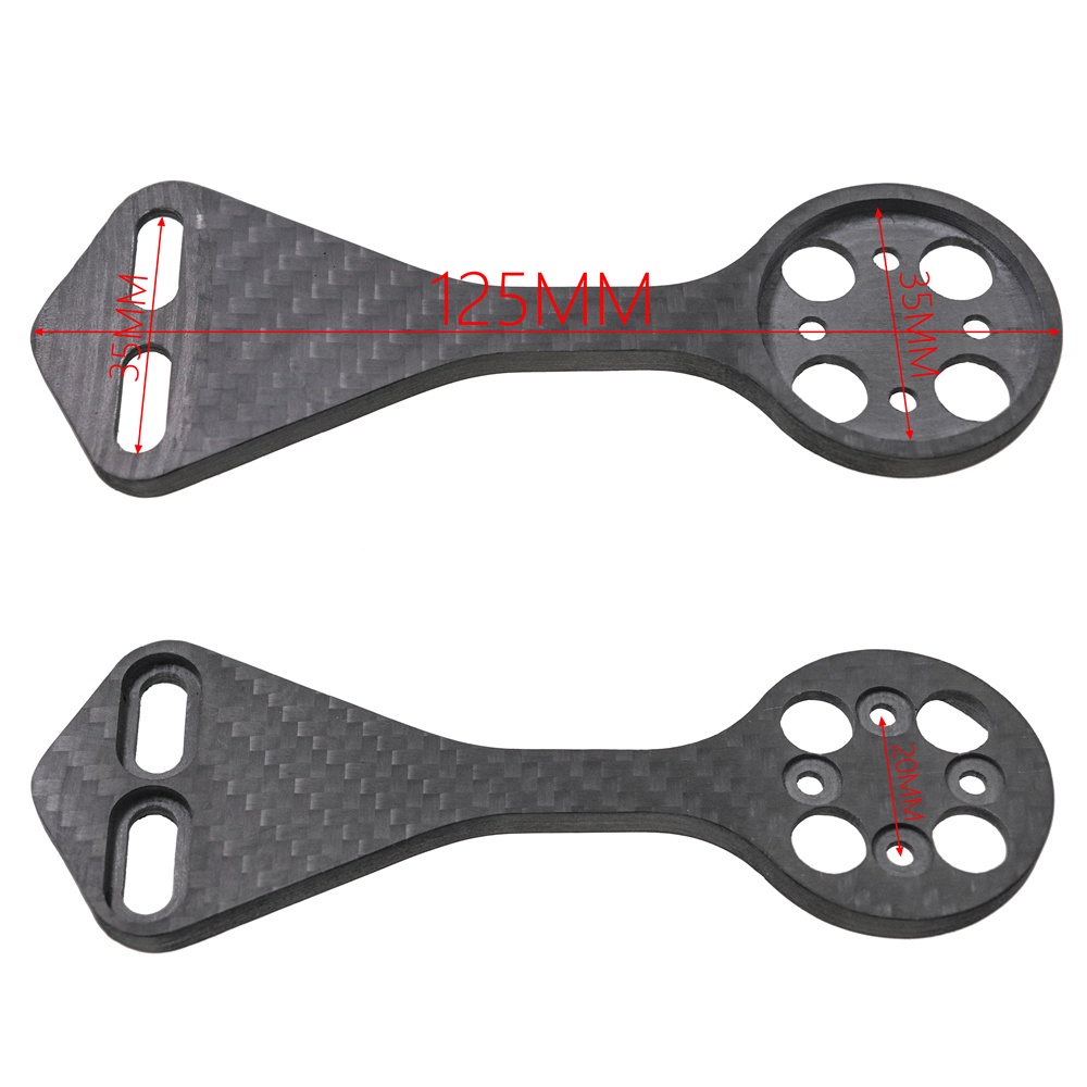 Giá Đỡ Bằng Sợi carbon Gắn Tay Lái Xe Đạp Cho Garmin GoPro Light f12