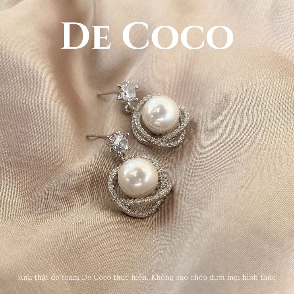 Khuyên tai vintage White Princess decoco.accessories