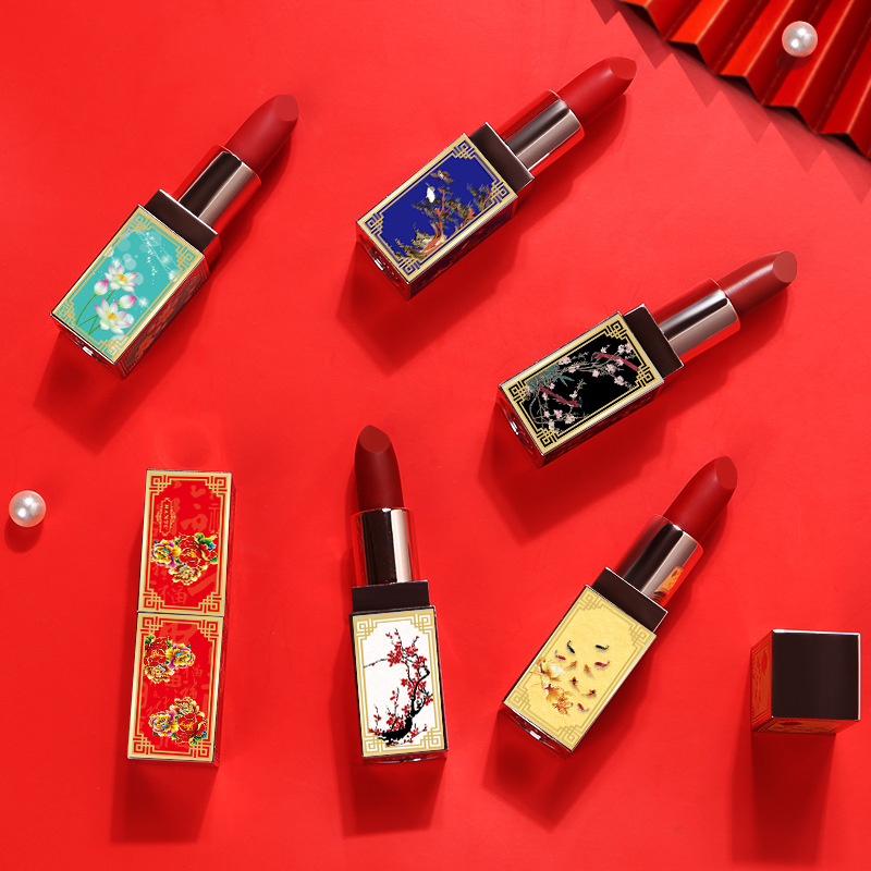 (Hàng Mới Về) Son Môi Dưỡng Ẩm Chống Nước Lâu Trôi Không Phai Phong Cách Trung Hoa Cổ Điển | BigBuy360 - bigbuy360.vn