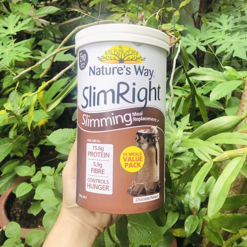 Bột sôcôla Nature's Way Slim Right ( mẫu mới) Shopee Việt Nam