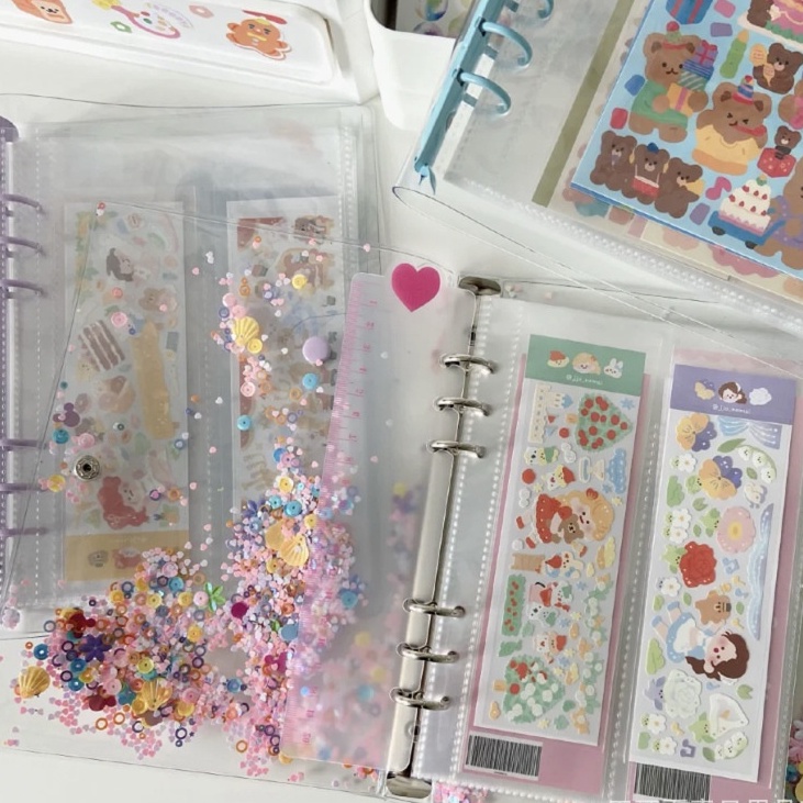 Sổ Còng Binder Size A5 Sưu Tầm Card Kpop và Làm Nhật Ký Đa Năng (bán lẻ vỏ)