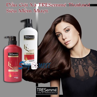 Combo 2 chai dầu gội xả tresemmé thái lan 450ml