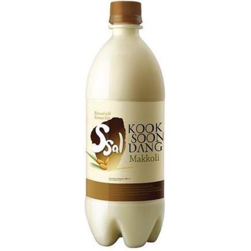 Nước gạo Hàn Quốc Makgeolli 750ml vị truyền thống chuối/ nho/ đào