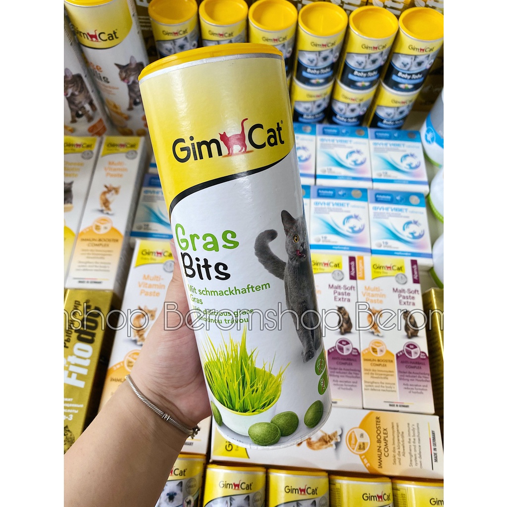 (LẺ) VIÊN CỎ GRASBITS GIMCAT CHO MÈO CỰC RẺ