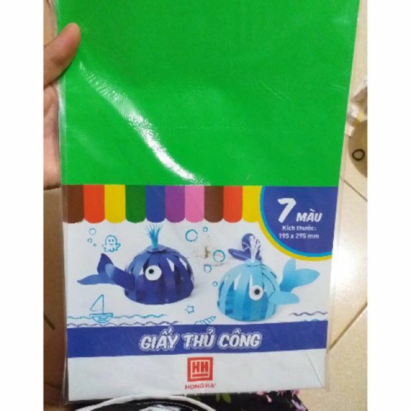 Giấy thủ công Hồng Hà