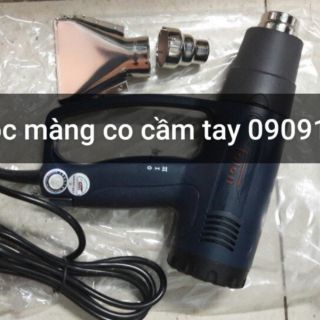 Máy bọc màng co hộp cầm tay, máy rút màng co nắp chai, thân chai cầm tay