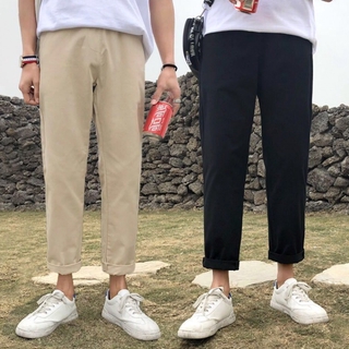 Quần Dài Ống Rộng Đơn Giản Thời Trang Phong Cách Hàn Quốc Cho Nam