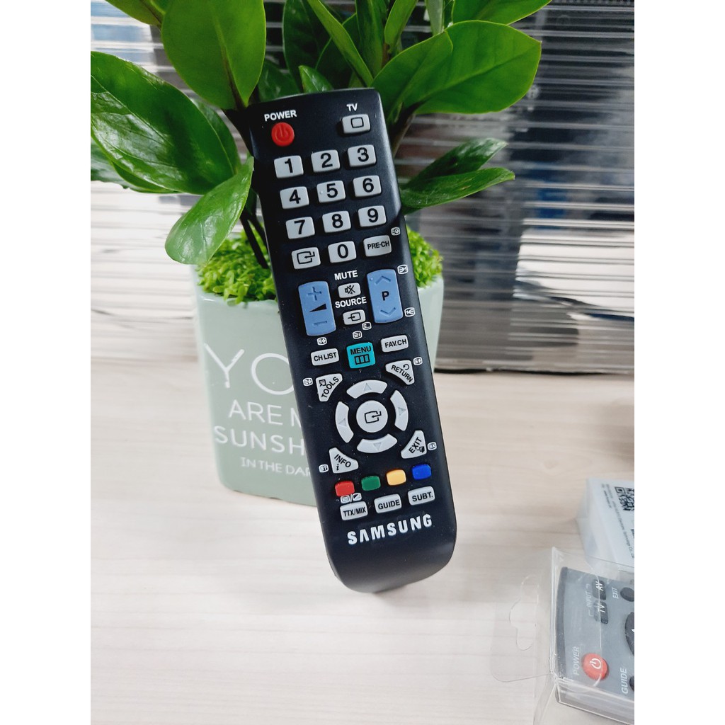 Remote Điều khiển TV Samsung đa năng các dòng tivi Samsung LCD/LED/Smart TV- Hàng tốt tương thích 100%Tặng kèm Pin