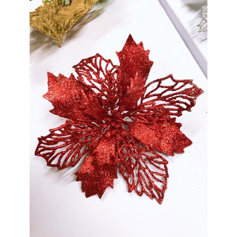 hoa trạng nguyên kép Kim Tuyến , trang trí Noel , làm oản tài lộc