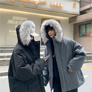 Áo phao nam nữ có mũ lông ulzzang hàng chuẩn đẹp
