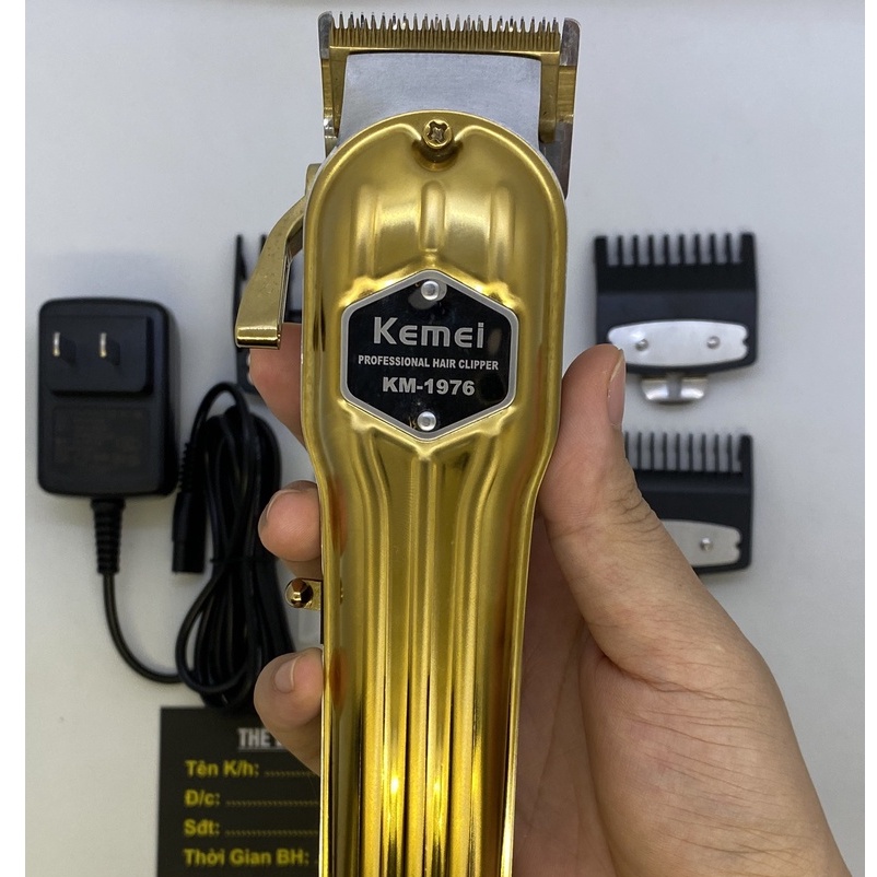 Tông đơ sạc pin KEME -1976 rẻ vô địch