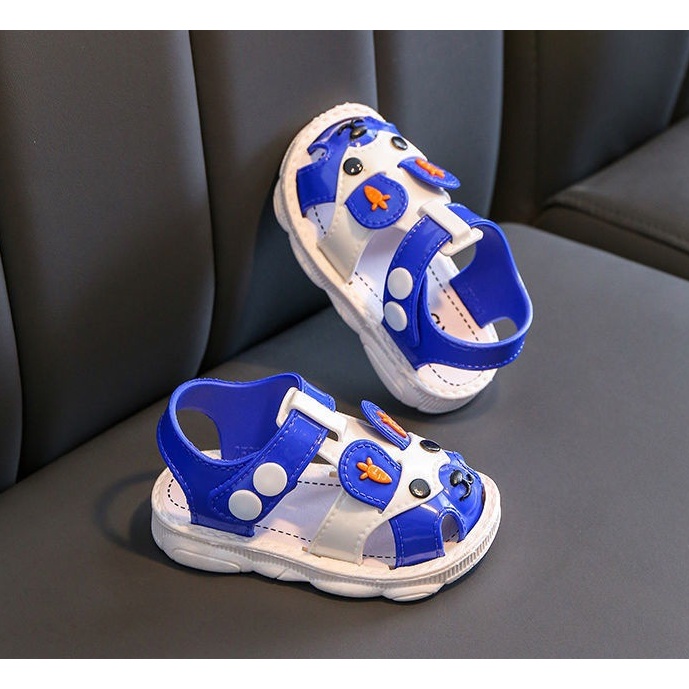 GIÀY SANDAL TẬP ĐI CAO SU DẺO SIÊU MỀM CHO BÉ ( baby)