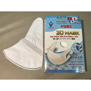 Hộp 10 cái Khẩu Trang 3D Mask Công Nghệ Nhật Bản