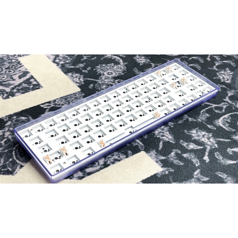 Bộ kit bàn phím cơ CIY Tester68 Bluetooth 5.0 & không dây 2.4G vỏ Tím Smoke