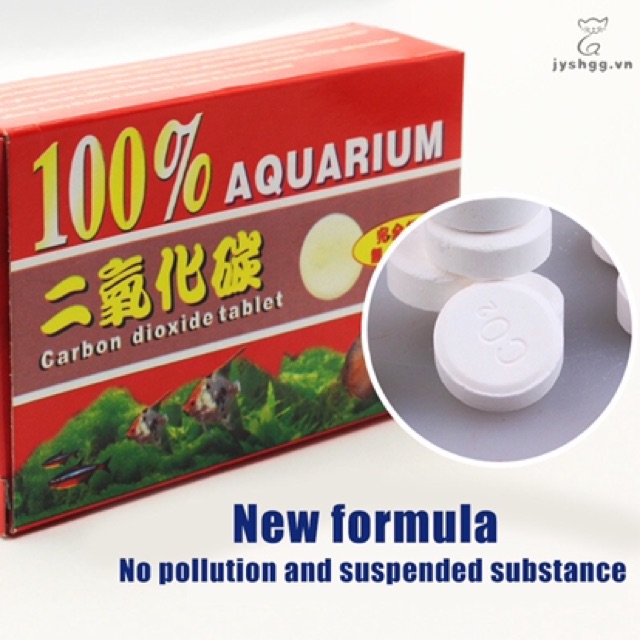 Viên Sủi CO2 cho hồ cá thuỷ sinh (hộp 36 viên)