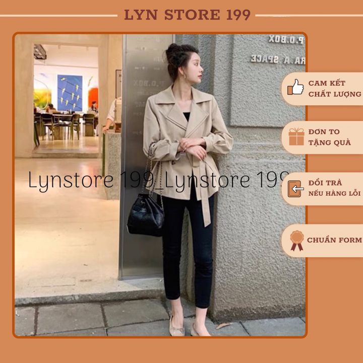 [Freeship] Áo Khoác Kaki, Áo Mangto 2 lớp (măng tô) Dáng Dài Kèm Đai Hàng Quảng Châu Loại 1 Cá Tính Nhiều Màu Mã A35