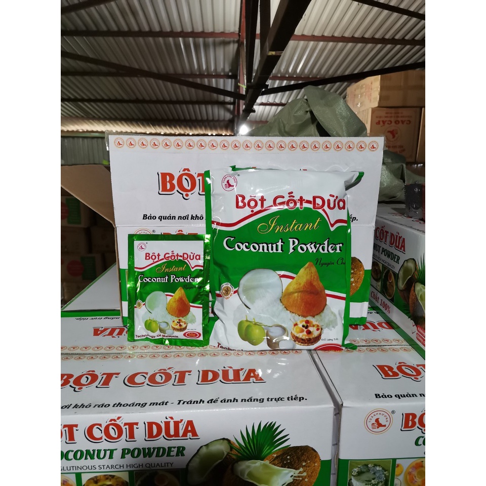 Bột cốt dừa 1 thùng 60 gói (50g)