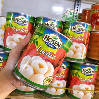 Vải ngâm đường Hosen 565g